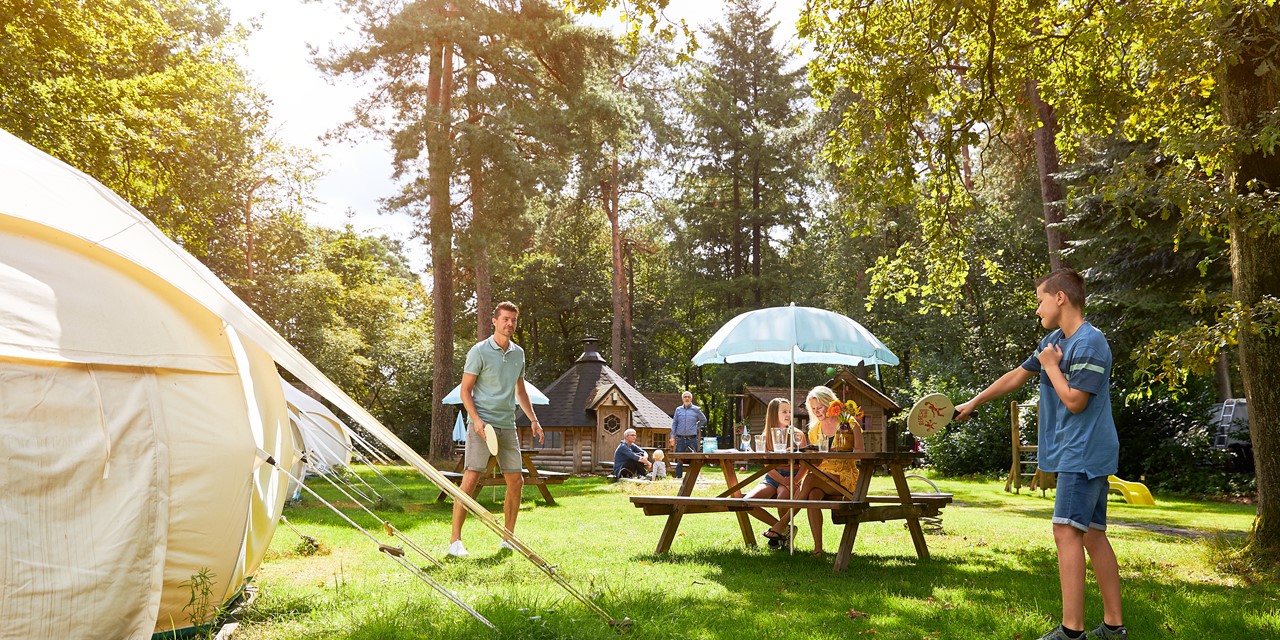 RCN De Jagerstee Vakantiepark Veluwe Glampingtent De Egel