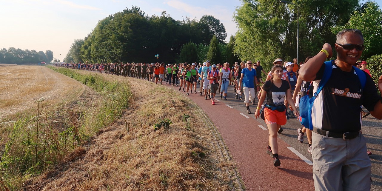 Wandelaars Vierdaagse Nijmegen