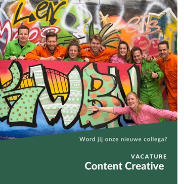 Header Vacature Content Creative