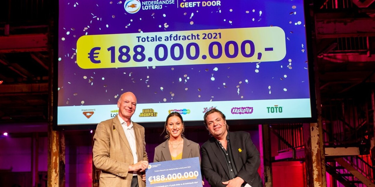 Bekendmaking afdracht Nederlandse Loterij 2021