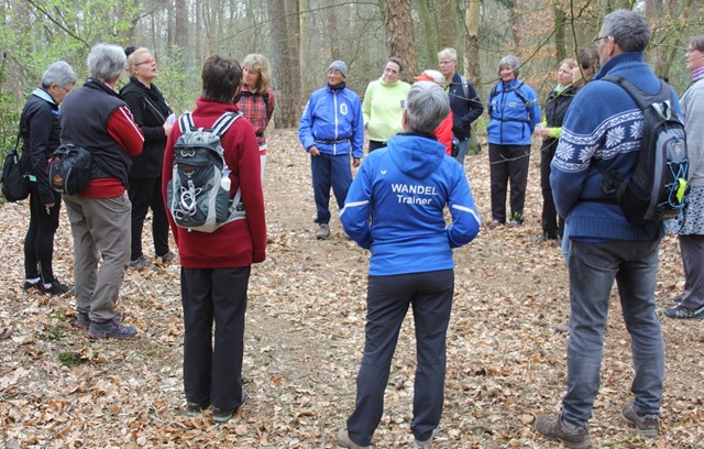 Wandeltrainer op jas