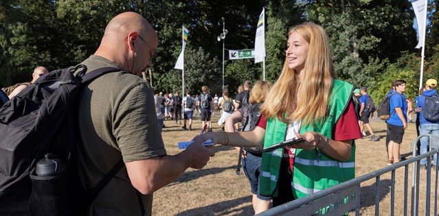 Vrijwilligster Toegangscontrole Digitaal Airborne Jurjen Poeles Fotografie