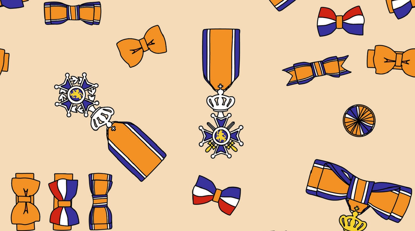 Afbeelding lintjesregen