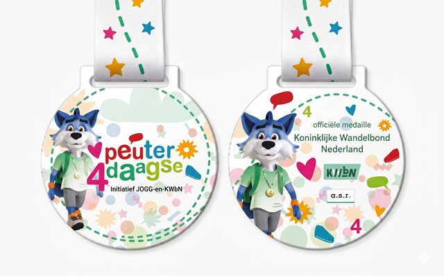 Peuter4daagse Medaille Eco