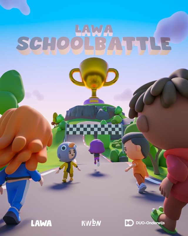 Lawa Schoolbattle: samen meer jongeren in beweging