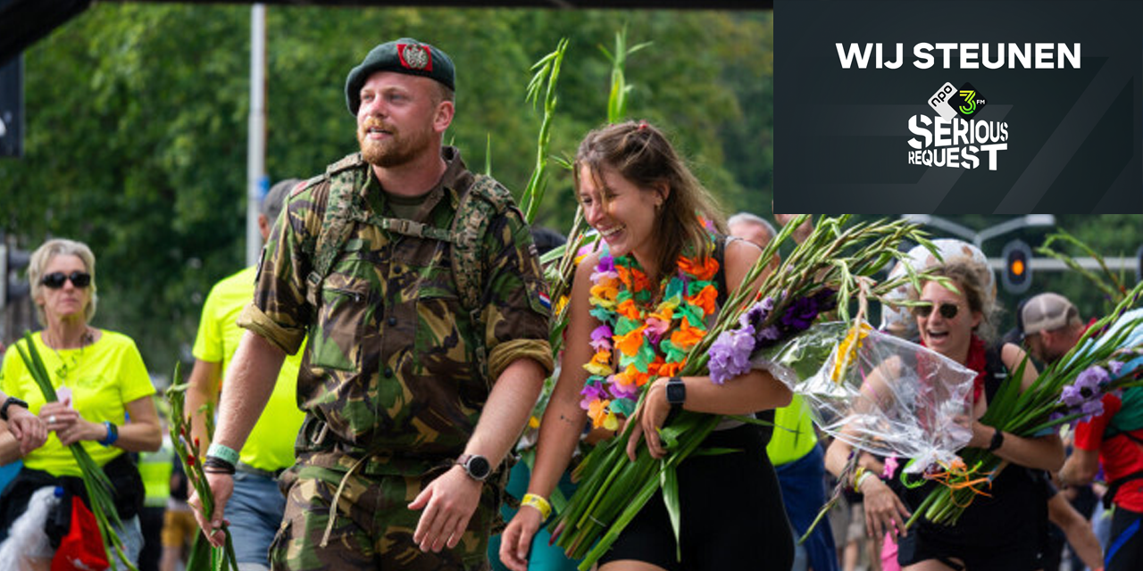 Wandelaars tijdens de 4Daagse Nijmegen