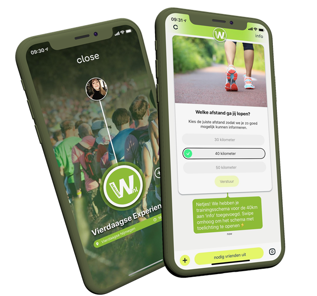 Foto 1 - Wandel nl vierdaagse eyperience app voorziet in behoefte