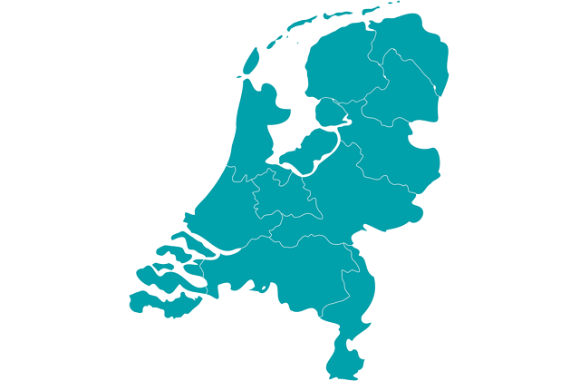 Kaart Nederland Pixabay