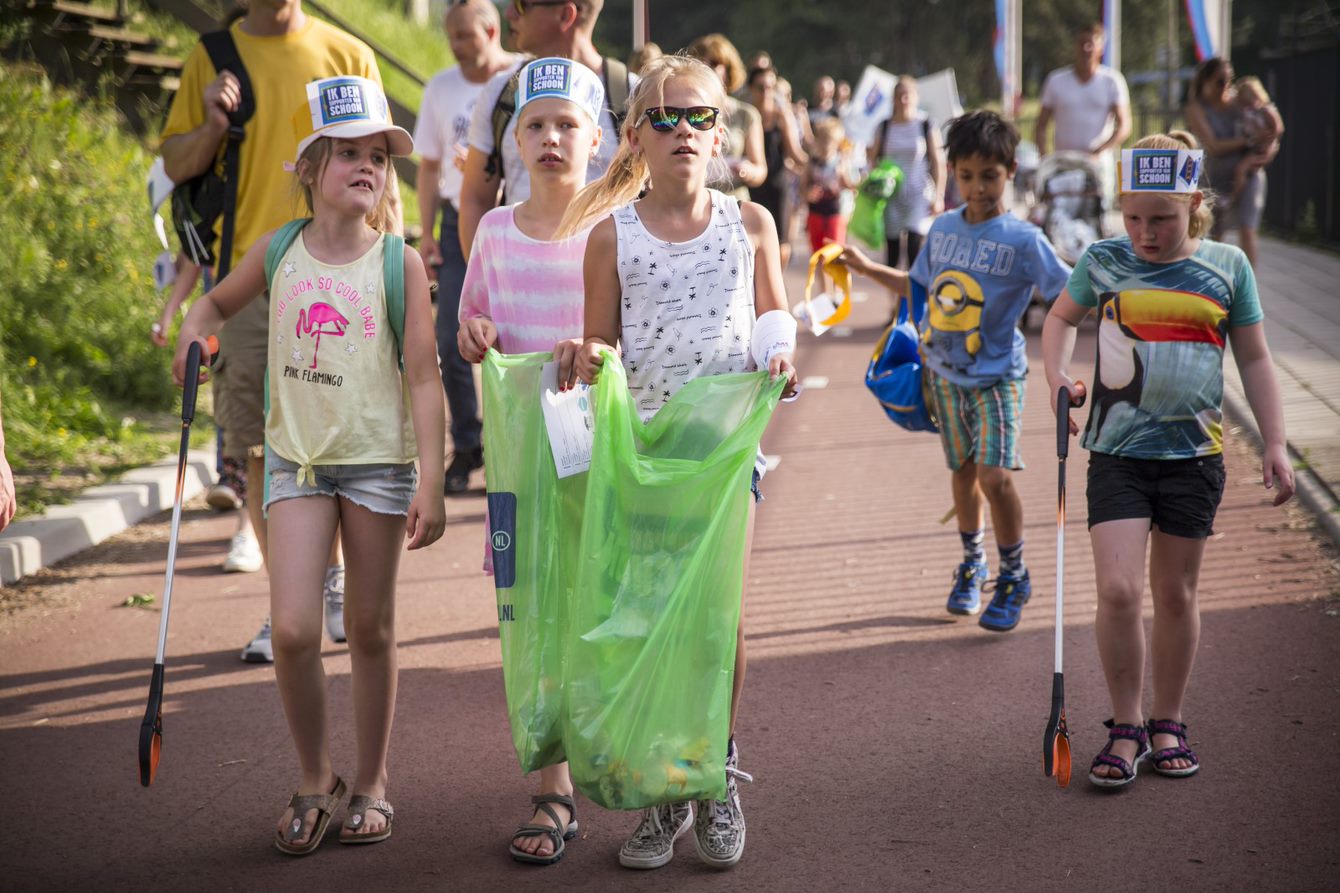 Schone Avond4daagse zwerfafval