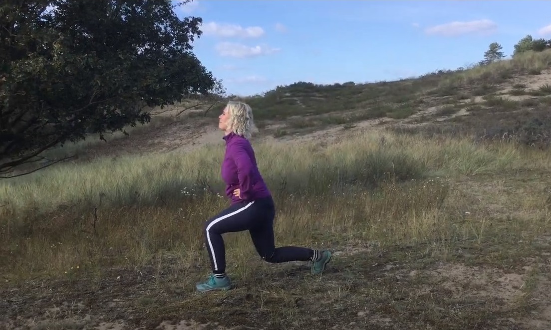 Been en balansoefening