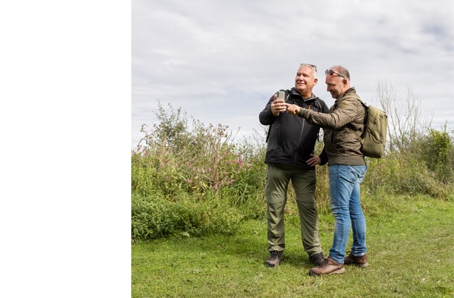 Wandelen Met Smartphone
