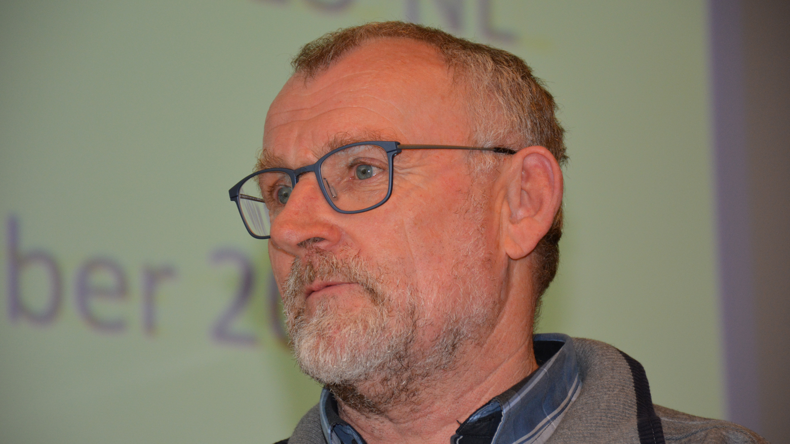 Foto van Gerard van Kempen bij benoeming tot Lid van Verdienste KNBLO-NL/KWbN