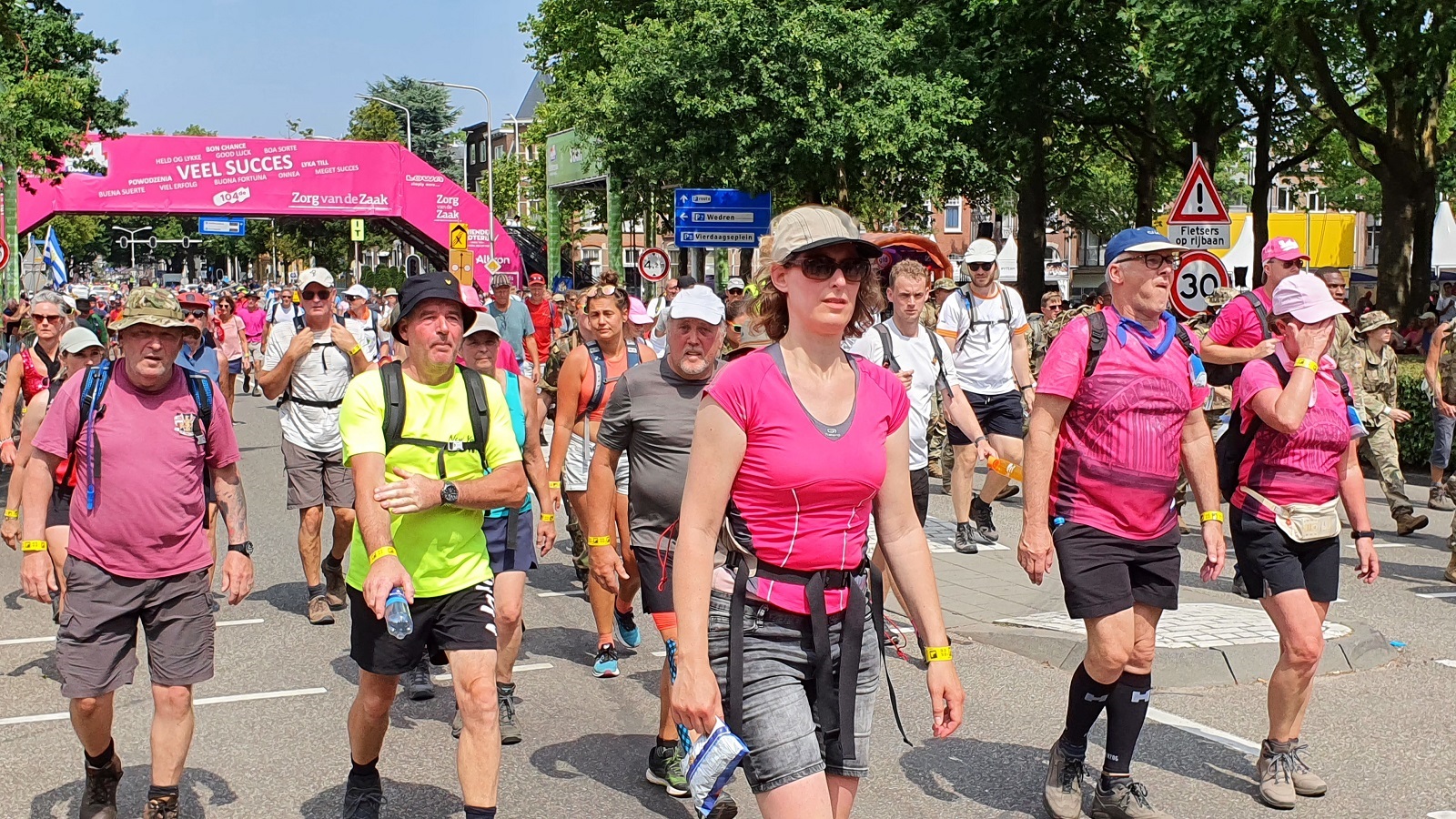 Verhitte gezichten op Roze Woensdag 2022