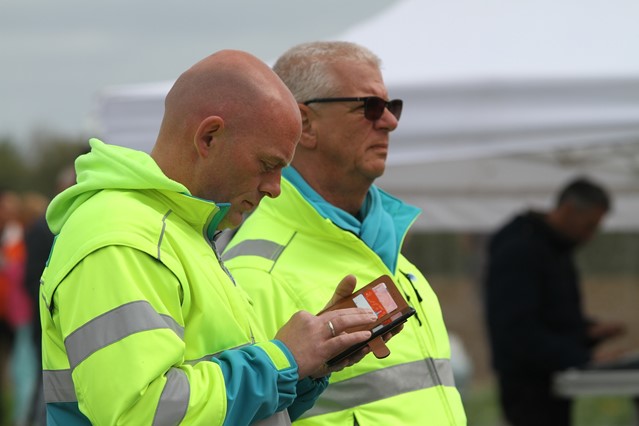 Vrijwilligers organisatie Rode Kruis Bloesemtocht