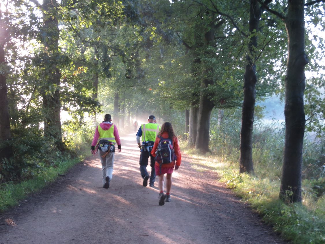 Lange afstandswandelaars 