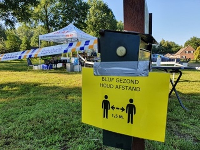 Blijf gezond houd afstand